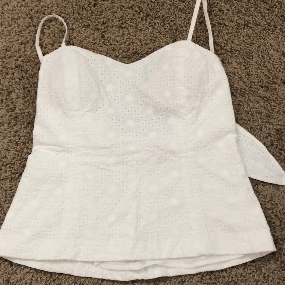 Lilly Pulitzer White Tank top
